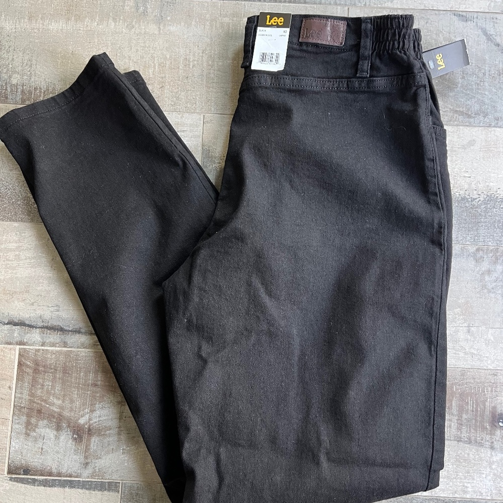 NWT:  LEE Black Jeans - 12 Long